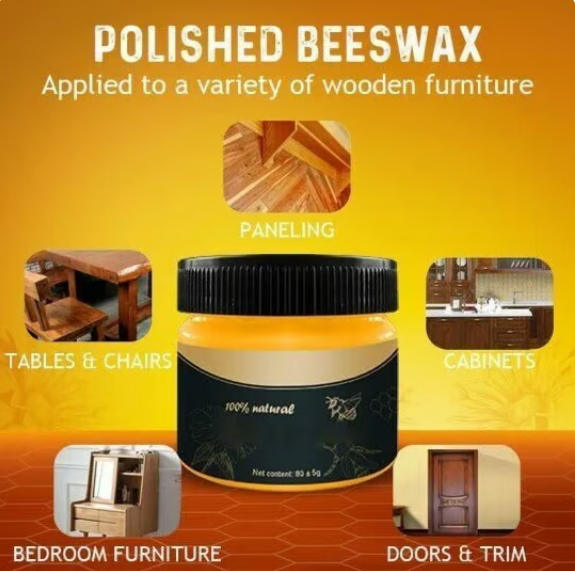 Wood Seasoning Beeswax Furniture polish