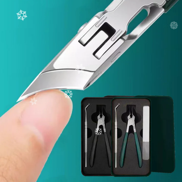 Slant Edge Nail Clipper 3-Piece Set