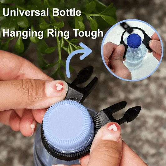 Portable water bottle buckle