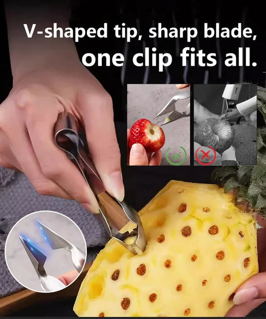 Multi-functional Fruit and Vegetable Stem Remover Clip