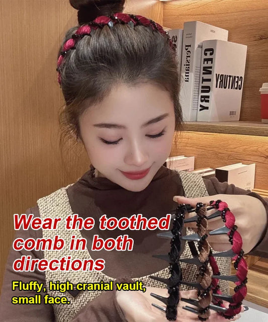 Diamond wave headband