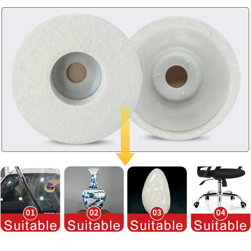 Wool Felt Polishing Wheel Disc