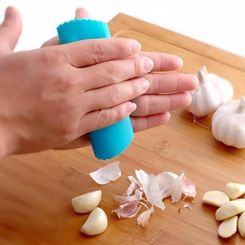 Kitchen Gadget for Effortless Garlic Peeling