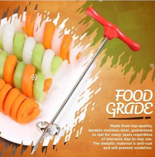Fruit spiral knife