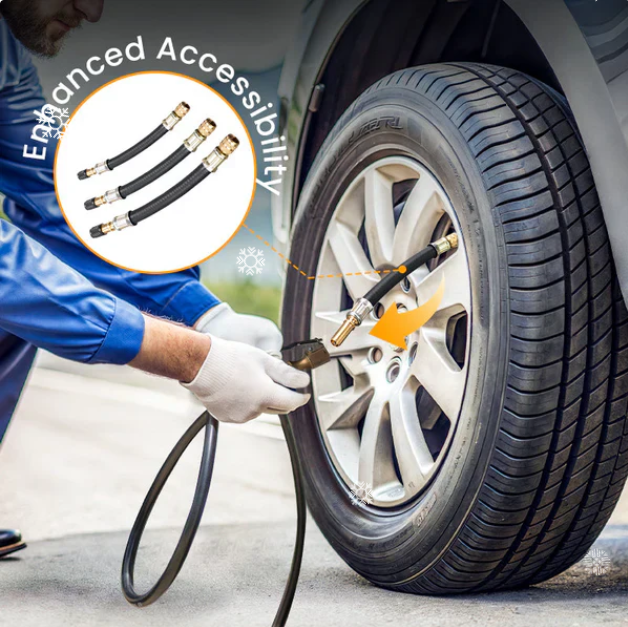 Universal Flexible Tire Valve Extension
