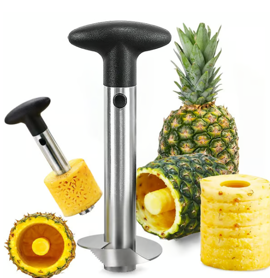 Premium Pineapple Corer and Slicer Tool