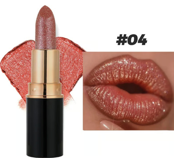 Diamond Lip Gloss Glitter Lipstick Waterproof