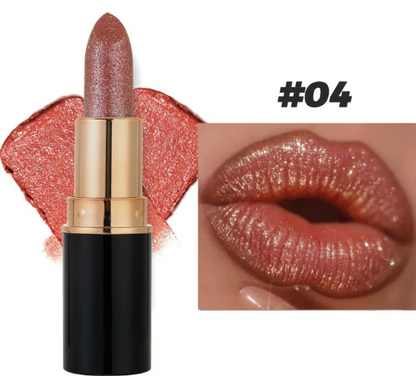 Diamond Lip Gloss Glitter Lipstick Waterproof