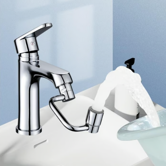 Rotatable Faucet Aerator Extension