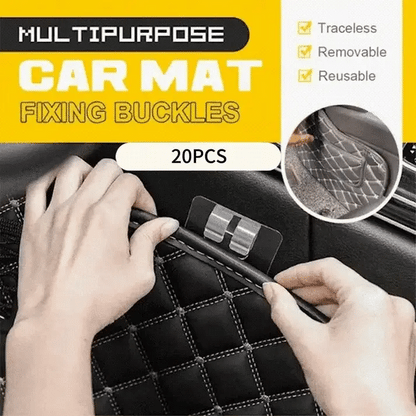 10PCS MULTIPURPOSE CAR MAT FIXING BUCKLES