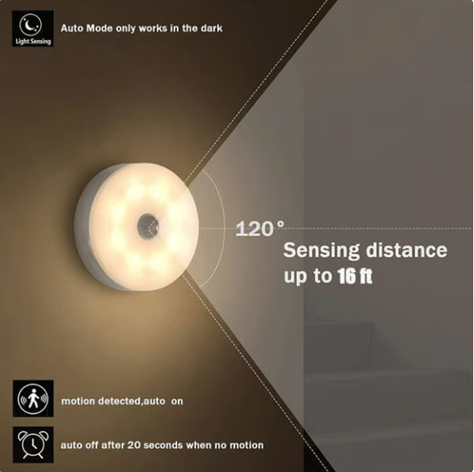 Energy-Efficient LED Motion Sensor Light