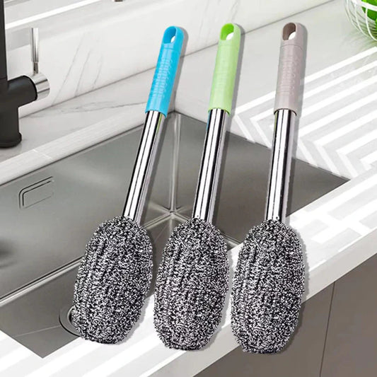 Bottle Jar Toilet Cleaner Brush Scrubber