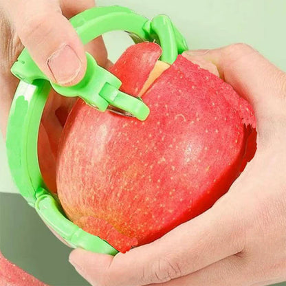 Manual universal apple peeler