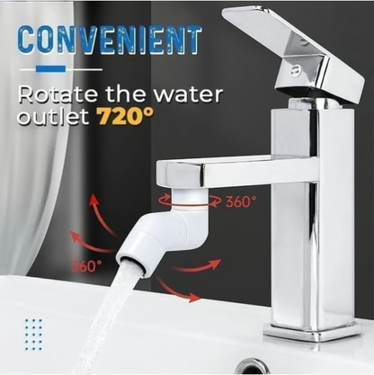 Universal rotary faucet extender
