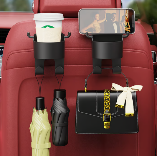 Multifunctional Hook for Car Seat Back