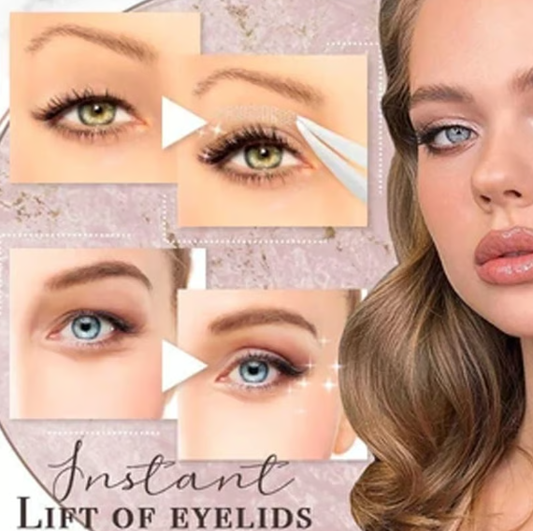 Invisible Eye-Lifting by Sticked