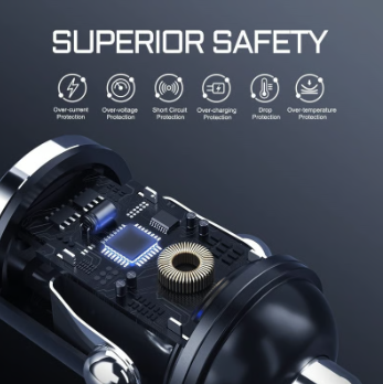 🔥Multi Compatible 100W Fast Charging Car Charger