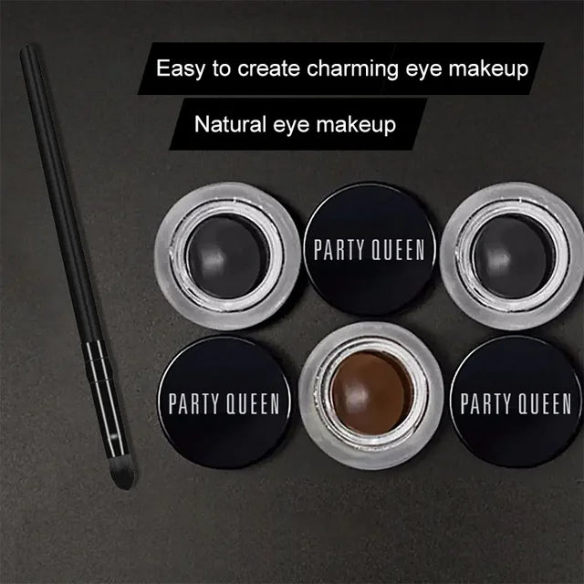 Waterproof and long-lasting solid eyeliner