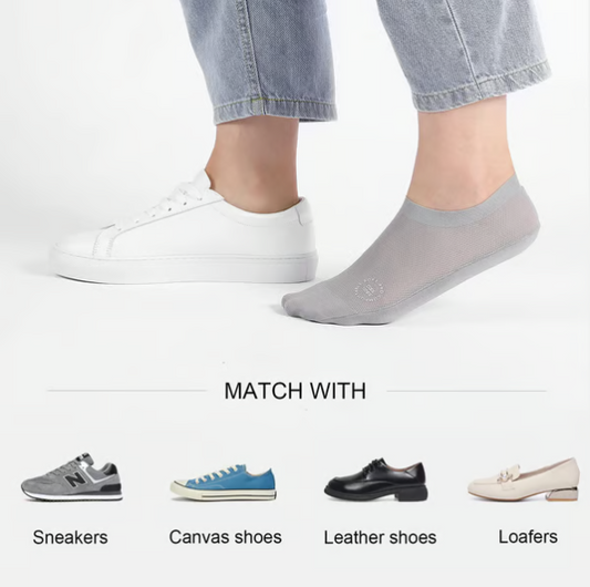 Ultra Thin Liner Non Slip No Show Socks