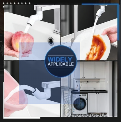 Universal rotary faucet extender