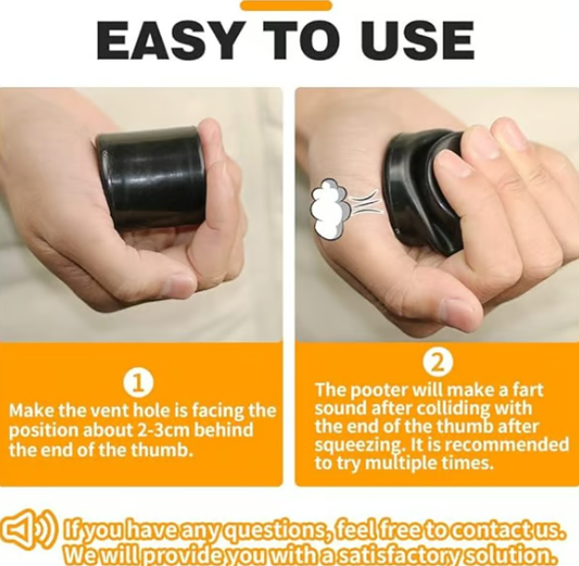 Novelty Squeeze Pooter Fart Machine