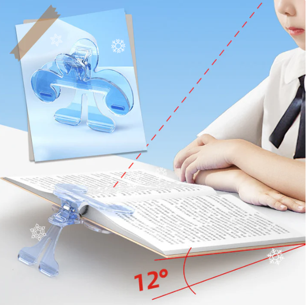 Multifunctional & Portable Clear Book Page Clip