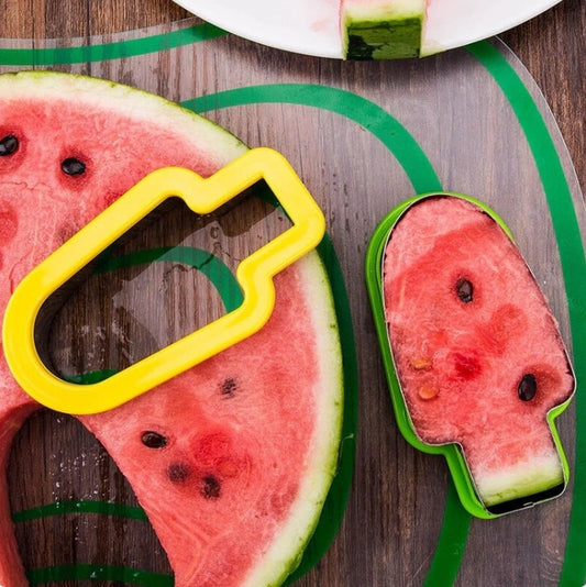 Honeydew melon popsicle mold