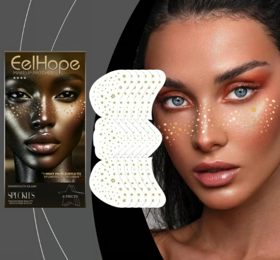 Glitter Skincare Freckles Face Tattoo