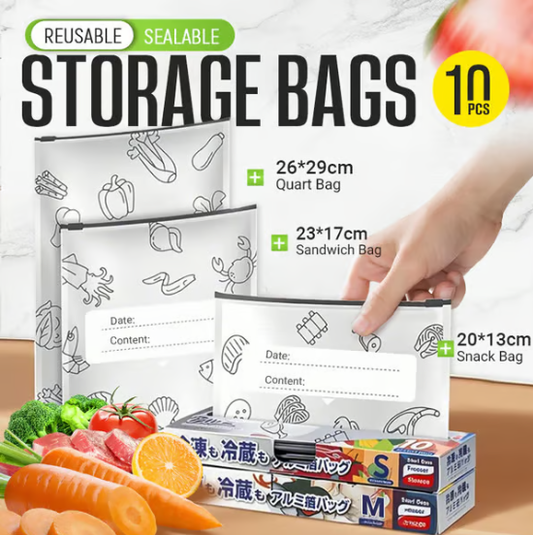 Reusable Aluminum Foil Storage Bags