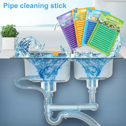 Pipe Cleaning Sticks Oil Decontamination Kitchen Toilet Bathtub Drain Cleaneer.